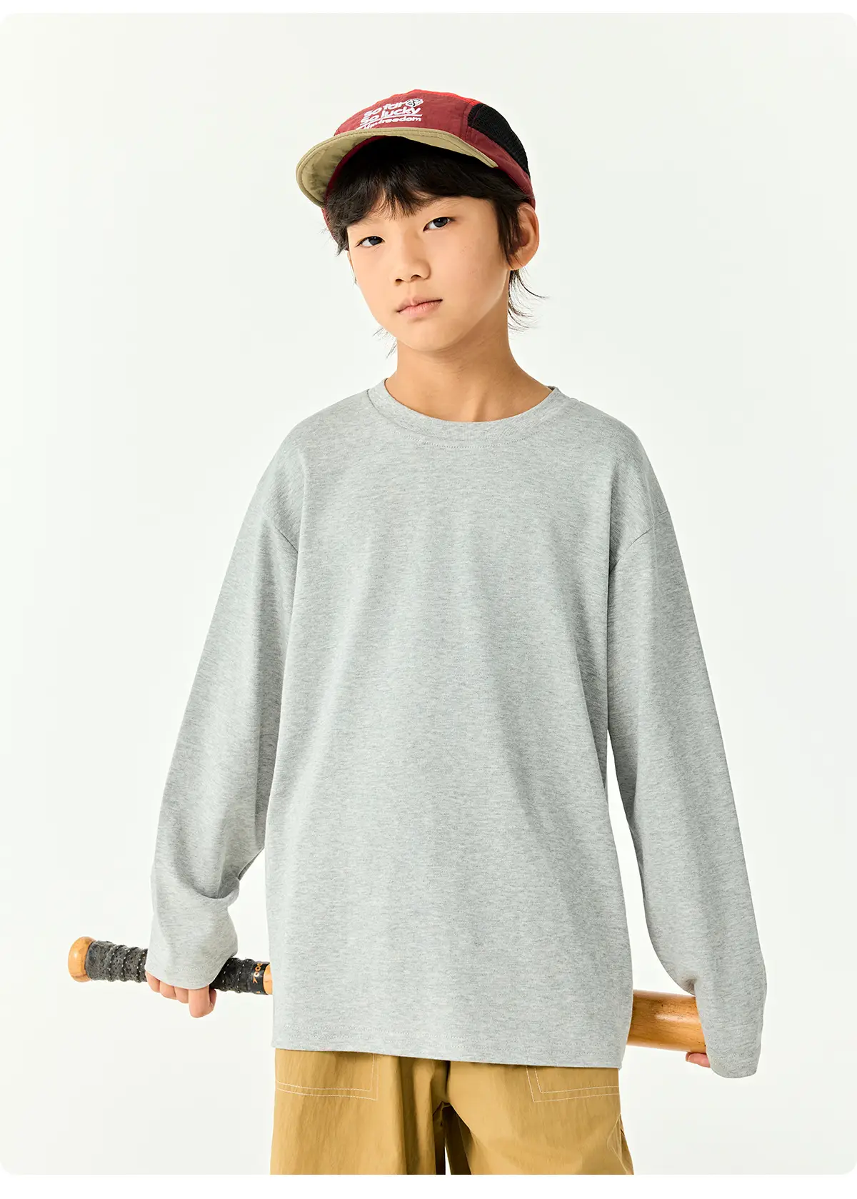 Kids Japanese Style T-Shirt Set Solid Color Base — feature 27