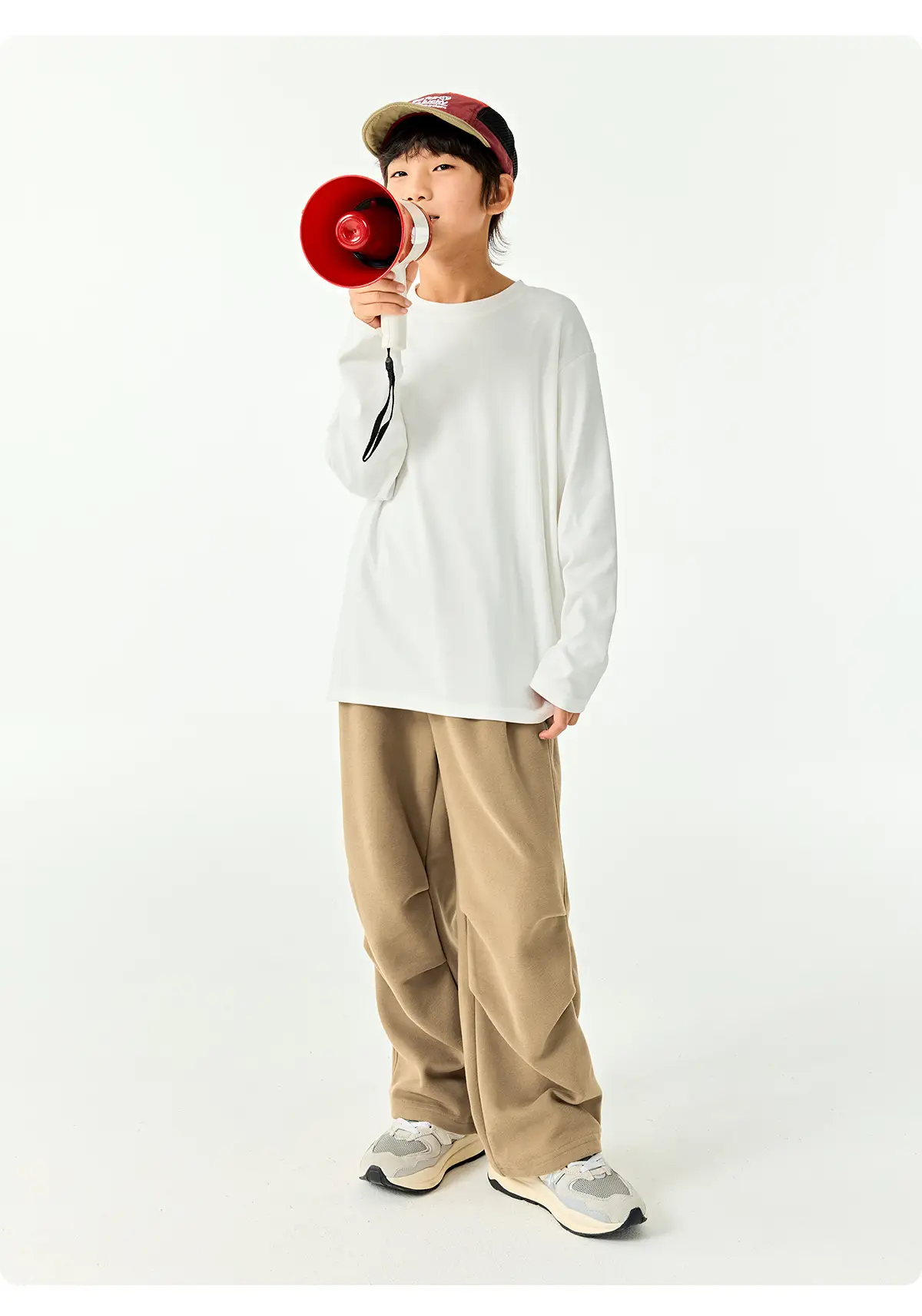 Kids Japanese Style T-Shirt Set Solid Color Base — feature 31