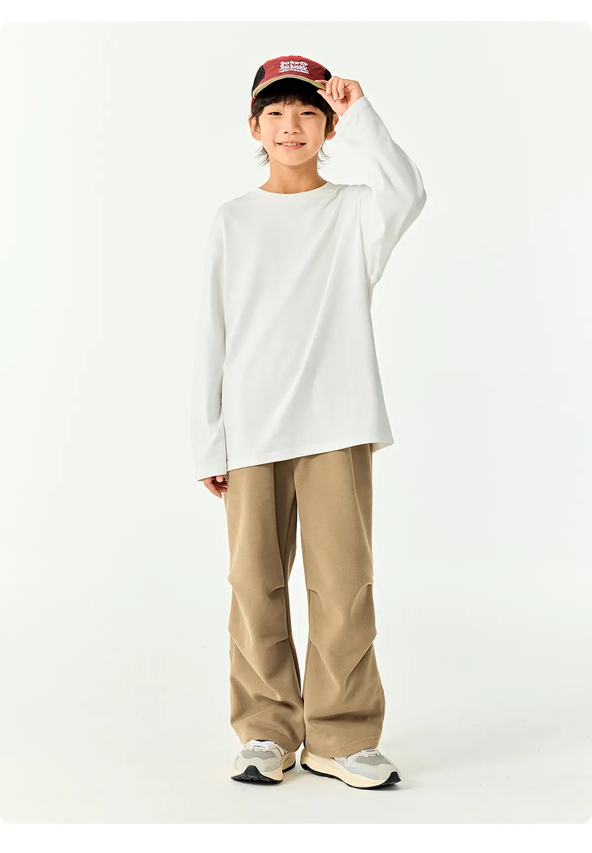 Kids Japanese Style T-Shirt Set Solid Color Base — feature 32
