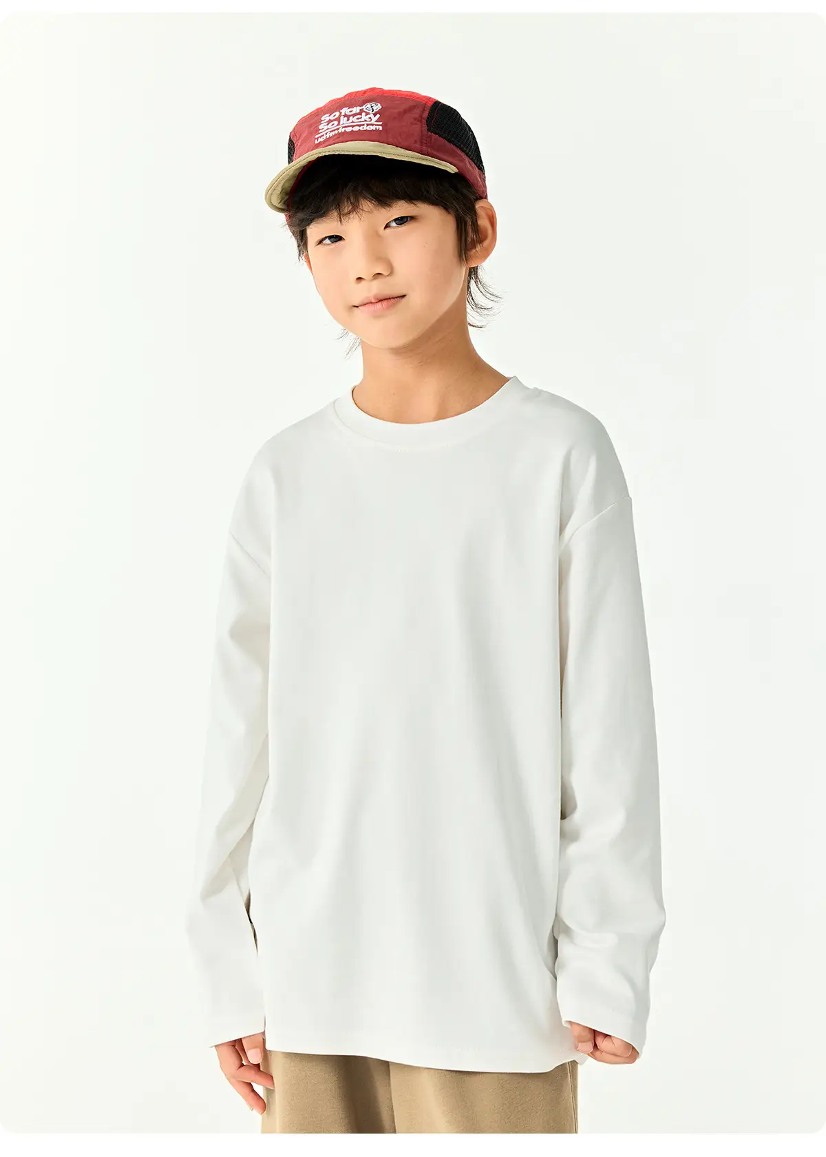 Kids Japanese Style T-Shirt Set Solid Color Base — feature 34