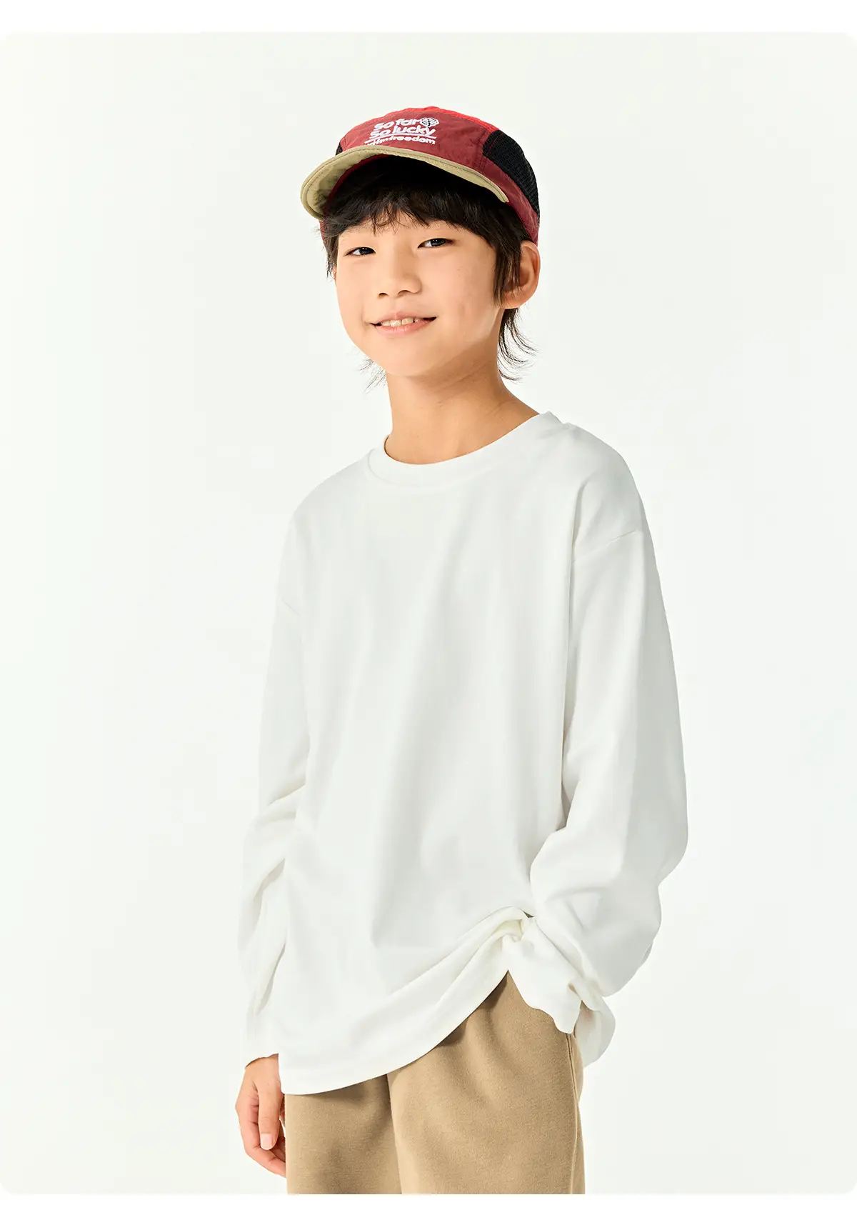 Kids Japanese Style T-Shirt Set Solid Color Base — feature 35