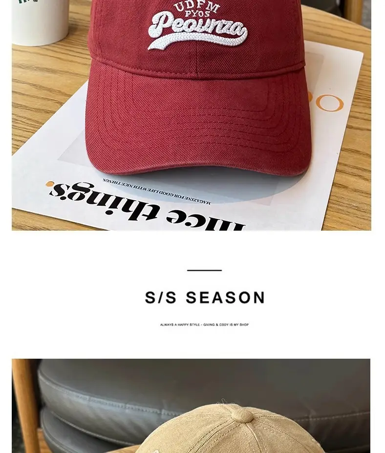 Uncle Stubble 3D Duckbill Cap Sun Hat Unisex Brown — feature 12