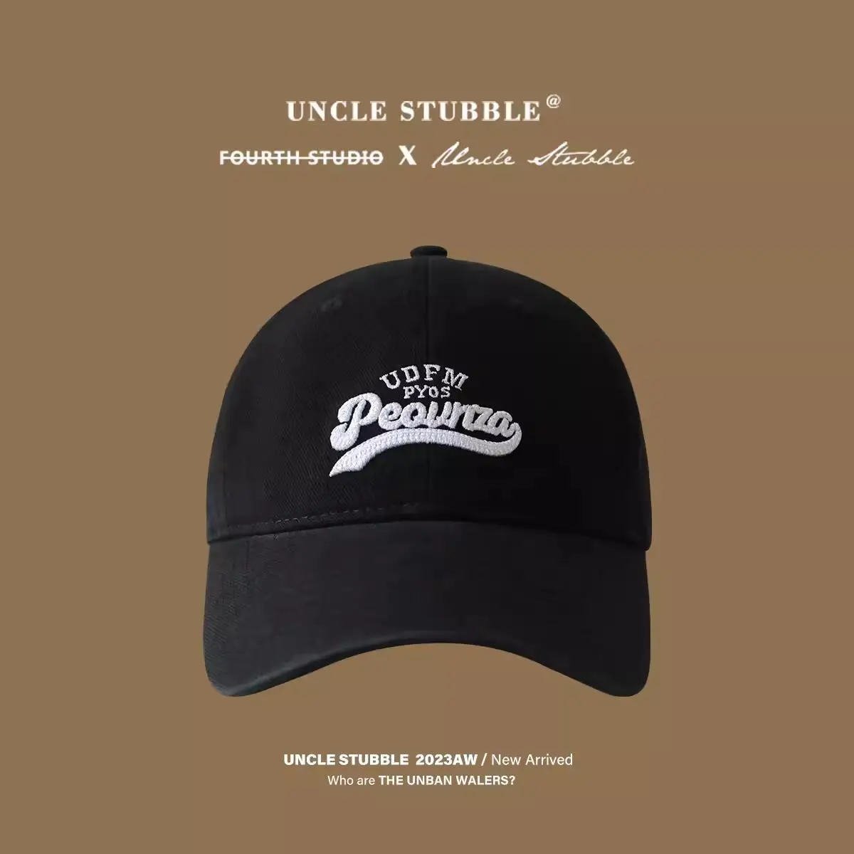 Uncle Stubble 3D Duckbill Cap Sun Hat Unisex Brown - Image 6
