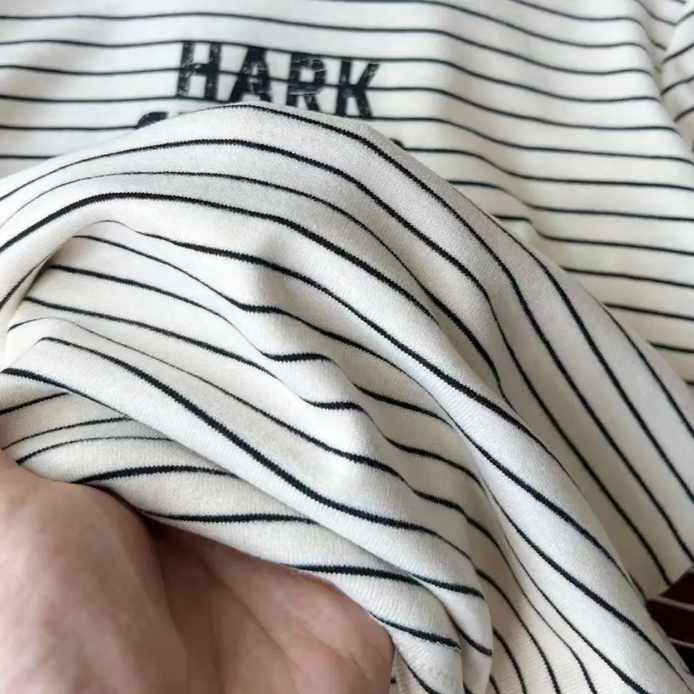 Kids Striped Turtleneck Bottom Shirt Wholesale Dropshipping - Image 7