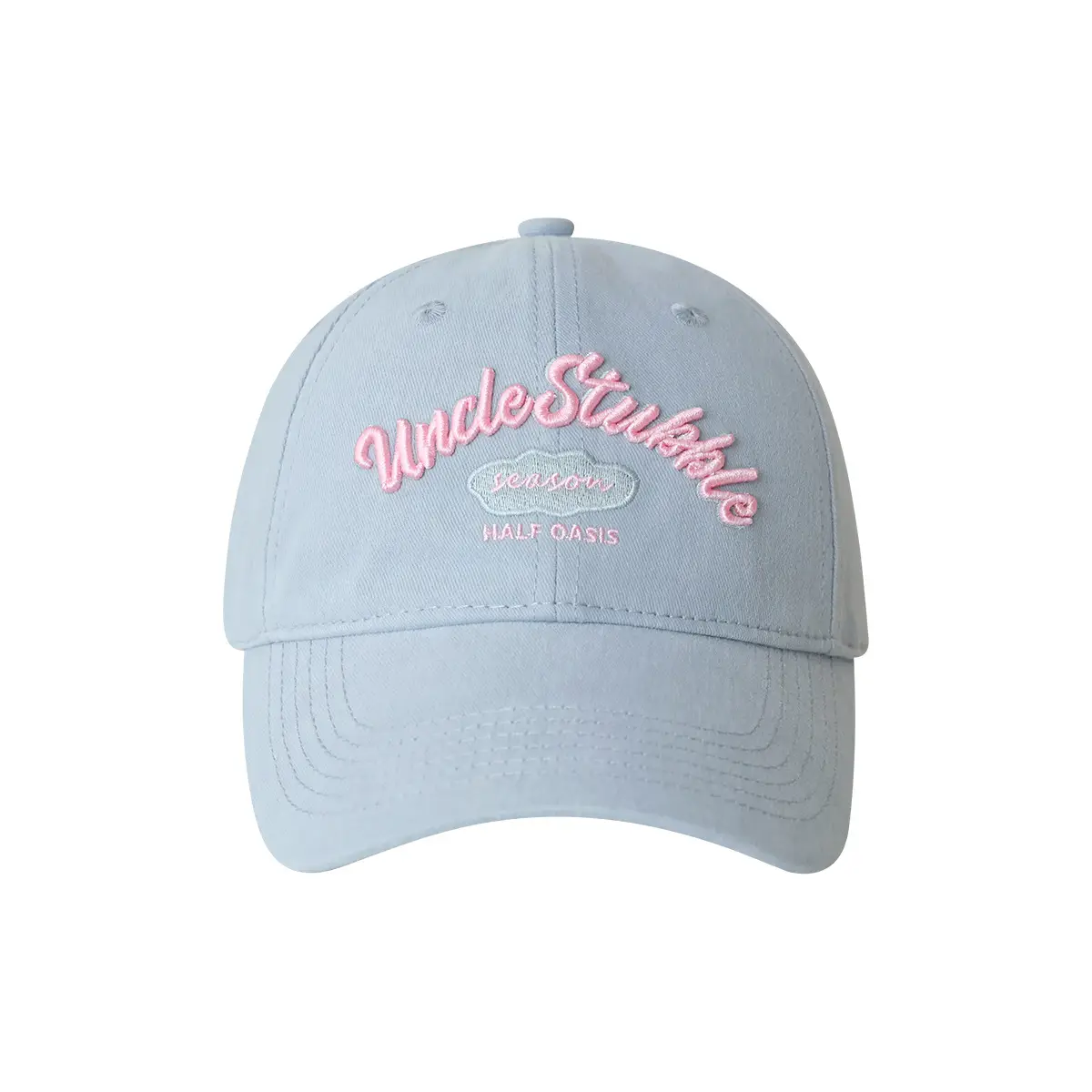 Uncle Stubble Yellow Baseball Cap with 3D Embroidery - Image 7