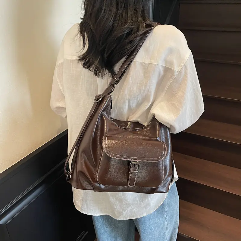 Women's Silver Retro Shoulder Bag 2025 New - Image 11