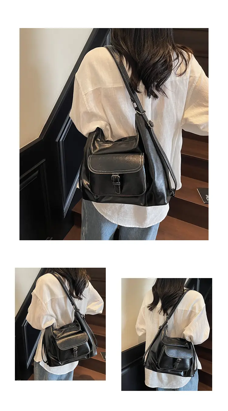 Women's Silver Retro Shoulder Bag 2025 New — feature 11