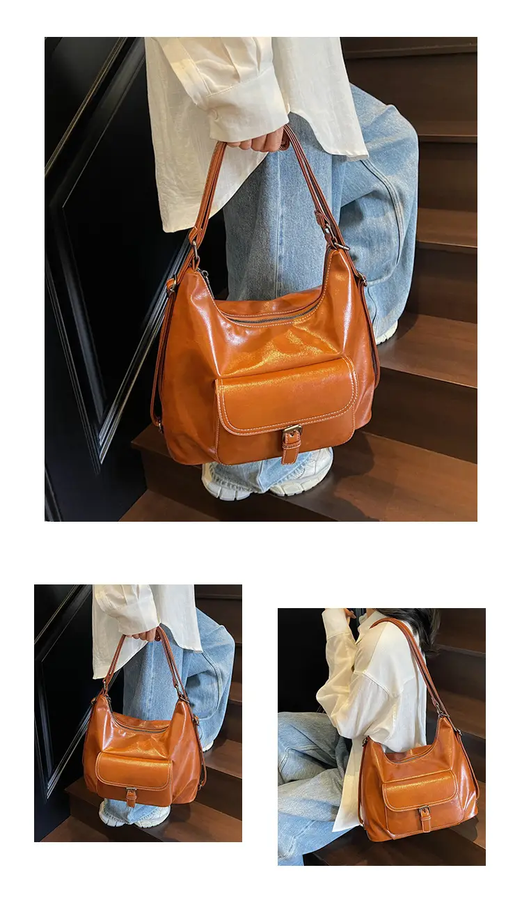 Women's Silver Retro Shoulder Bag 2025 New — feature 12