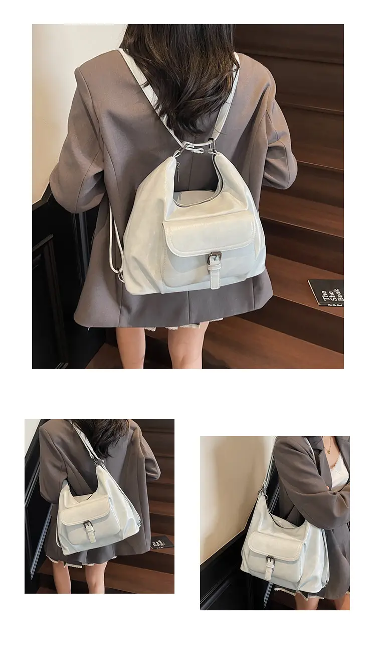 Women's Silver Retro Shoulder Bag 2025 New — feature 19