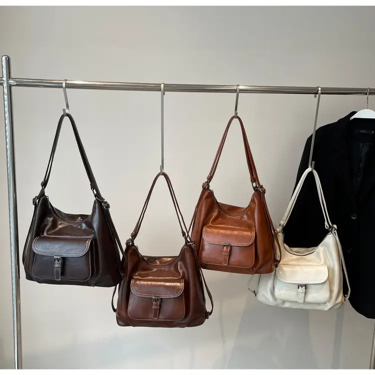 Women's Silver Retro Shoulder Bag 2025 New — feature 21