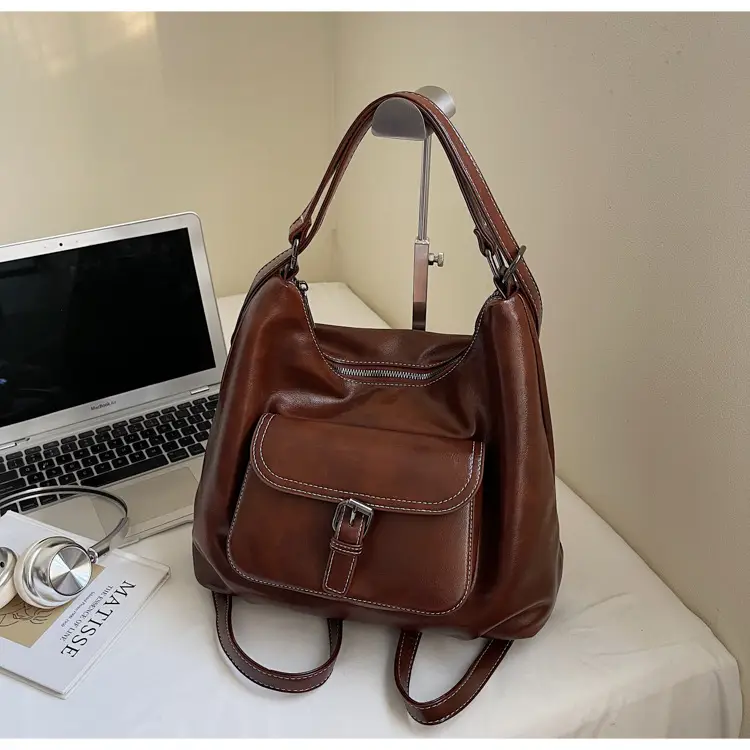 Women's Silver Retro Shoulder Bag 2025 New — feature 26