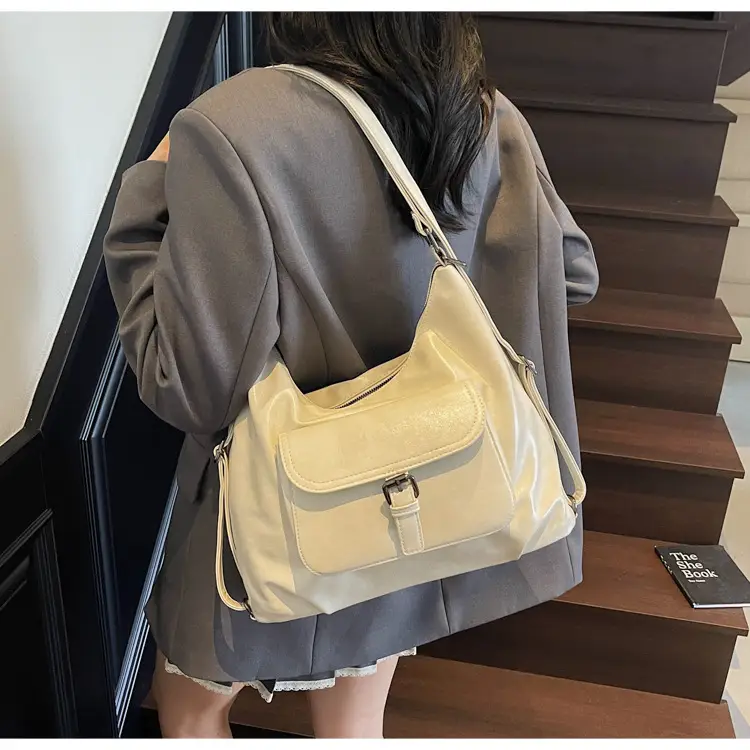 Women's Silver Retro Shoulder Bag 2025 New — feature 38