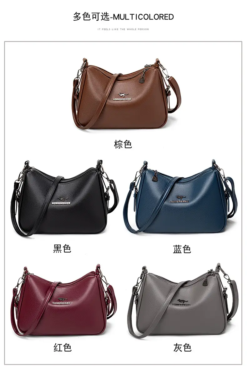 Korean Style Brown Crossbody Bag for Women — feature 6