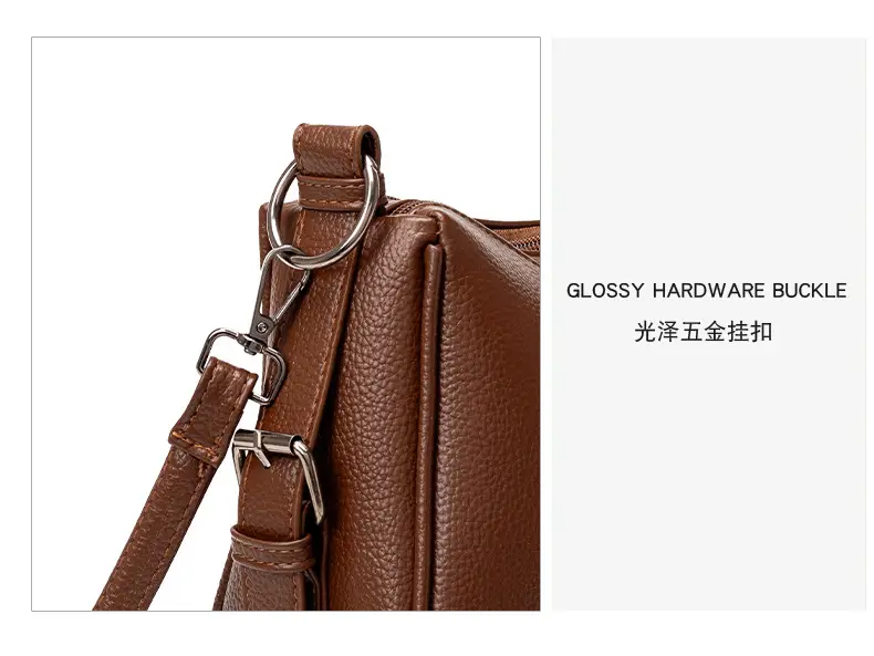 Korean Style Brown Crossbody Bag for Women — feature 9