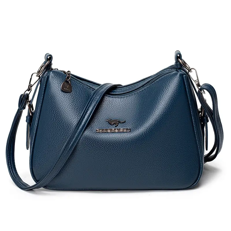 Korean Style Brown Crossbody Bag for Women - Image 4