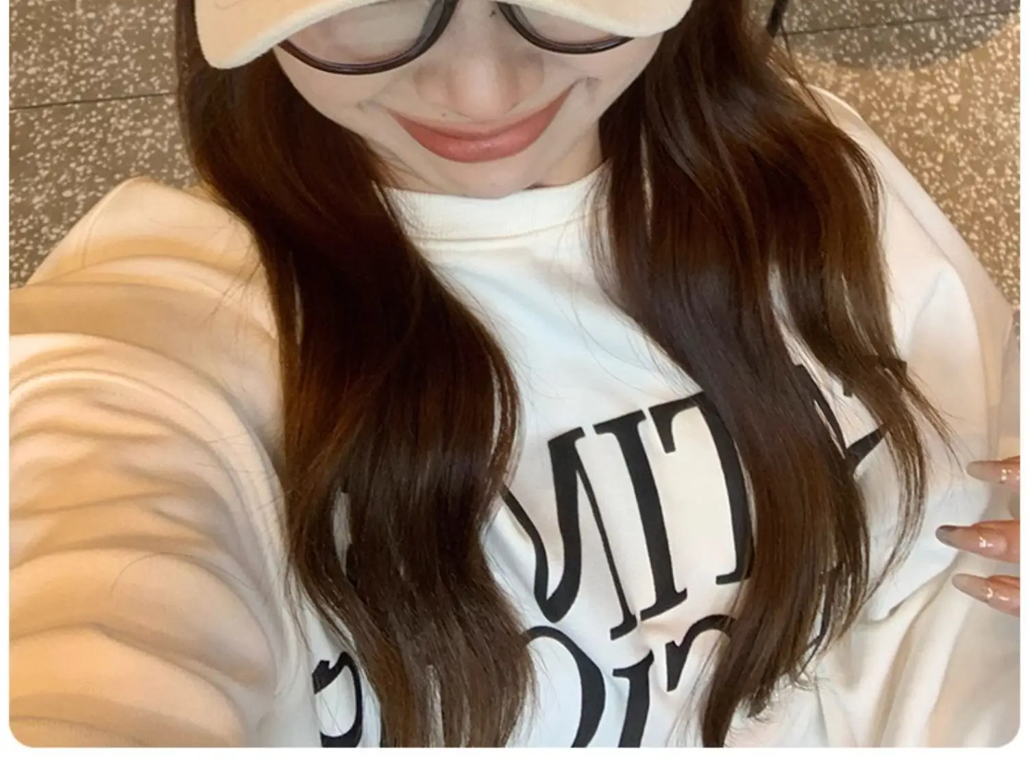 Korean Style Women Baseball Cap with Letter Embroidery — feature 19