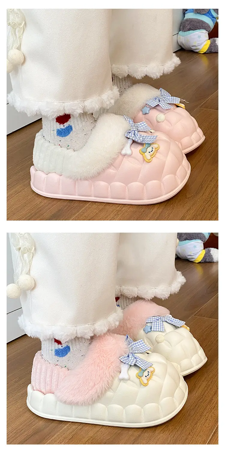 2025 Winter Cotton Warm Slippers for Women — feature 12