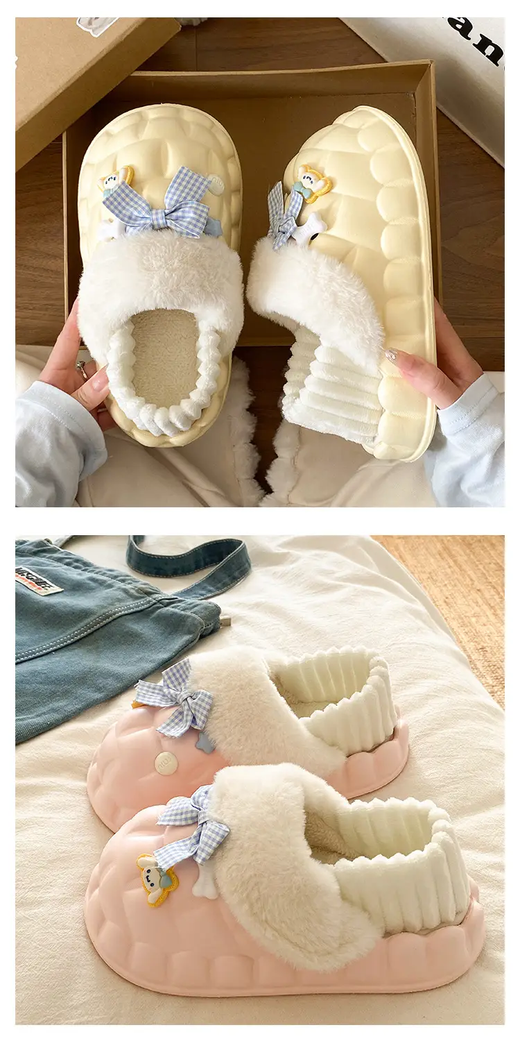 2025 Winter Cotton Warm Slippers for Women — feature 14
