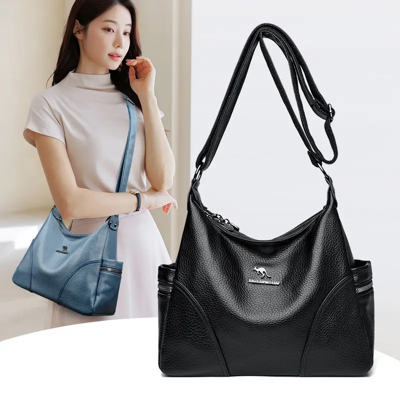 Brown Leather Shoulder Bag for Women 2025 - Image 9