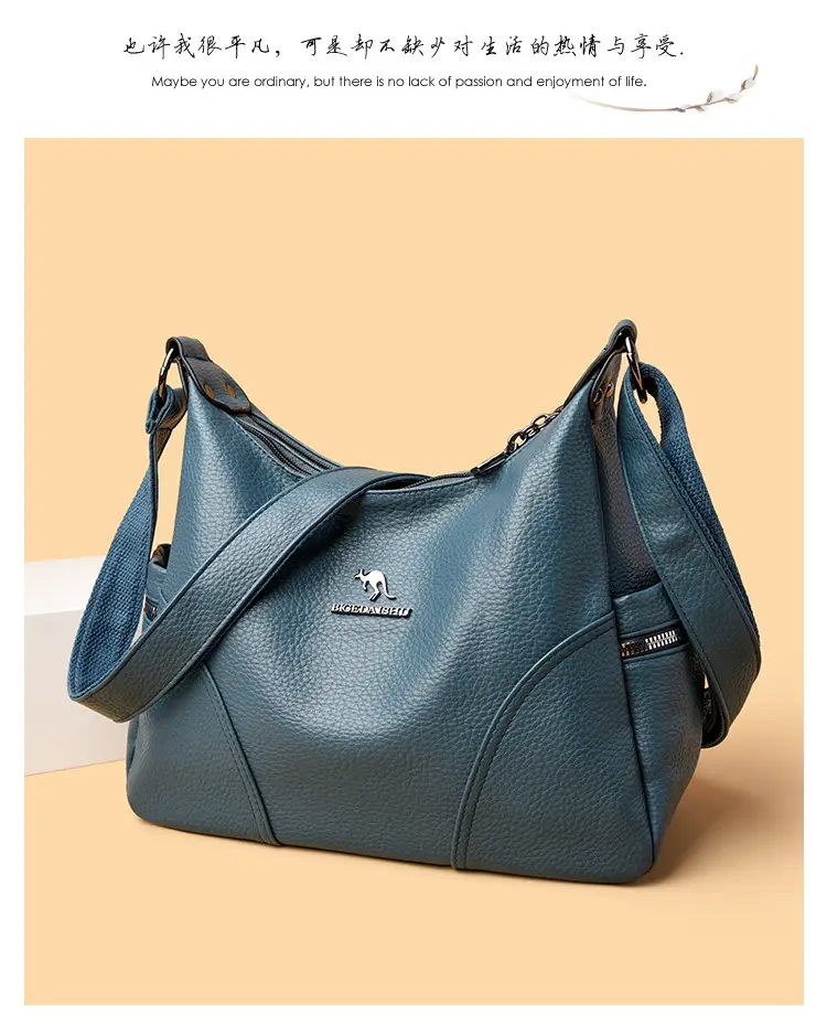 Brown Leather Shoulder Bag for Women 2025 — feature 13
