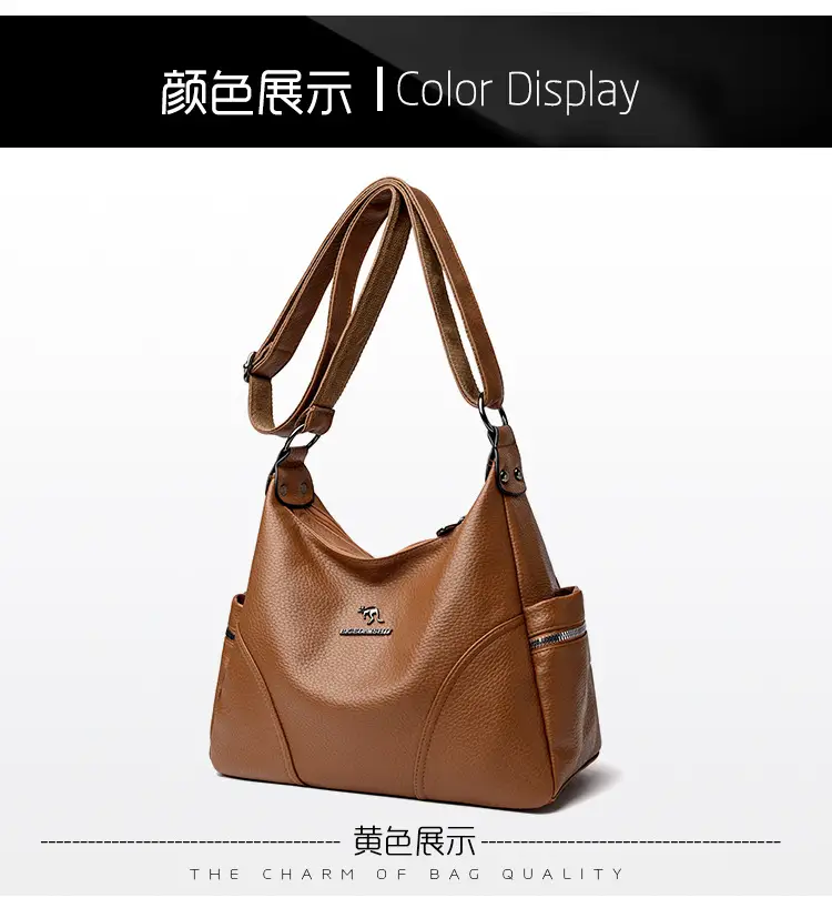 Brown Leather Shoulder Bag for Women 2025 — feature 20