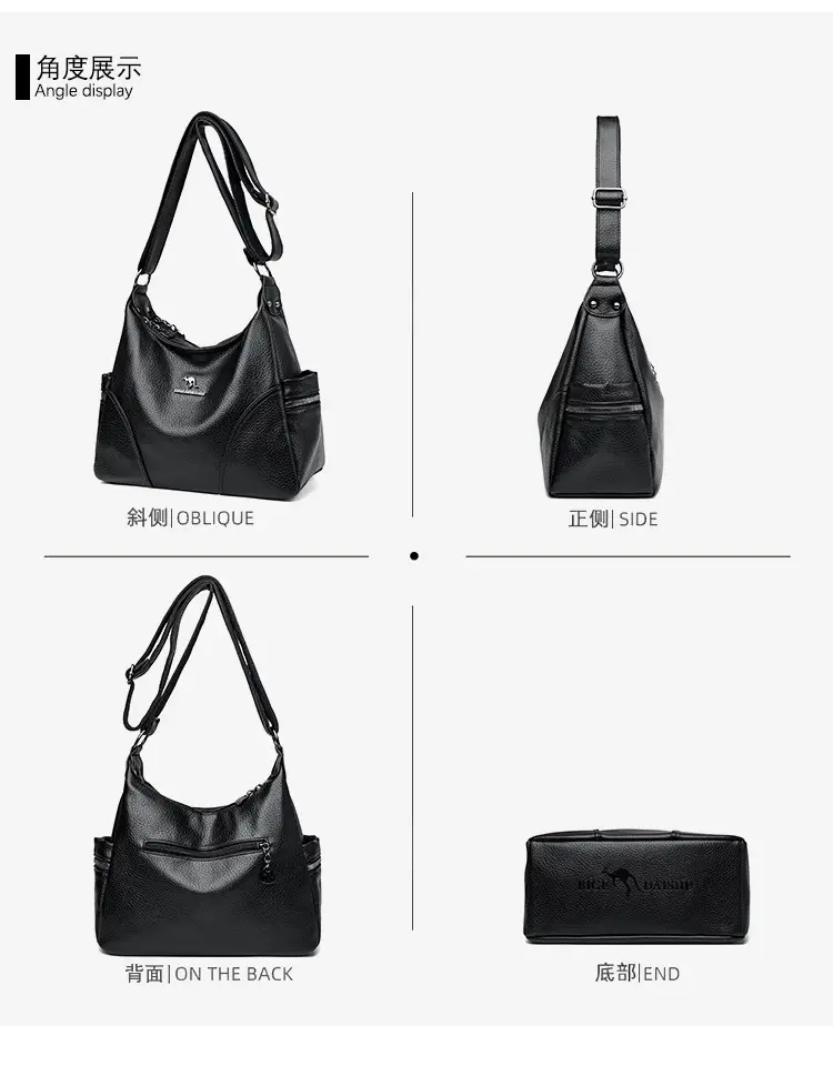 Brown Leather Shoulder Bag for Women 2025 — feature 7