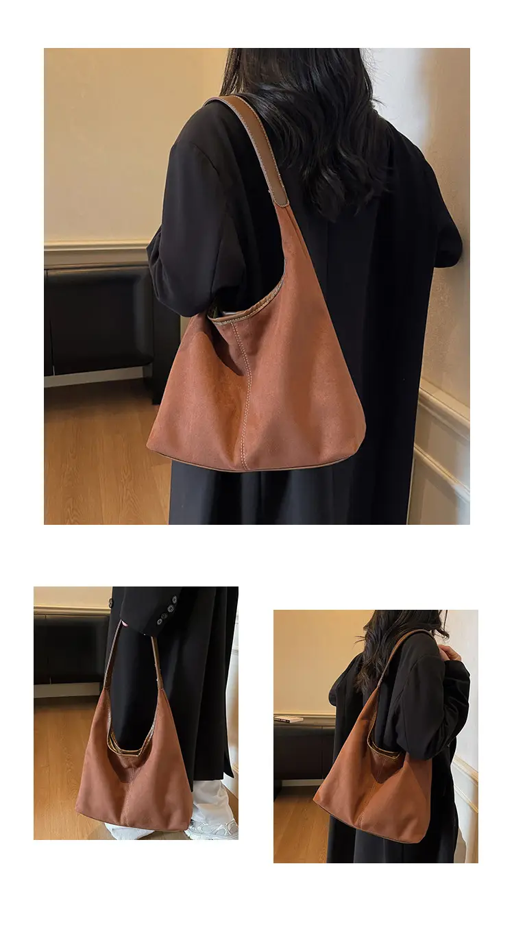 New Soft-Sided Shoulder Bag with Large Capacity & Retro Design — feature 17