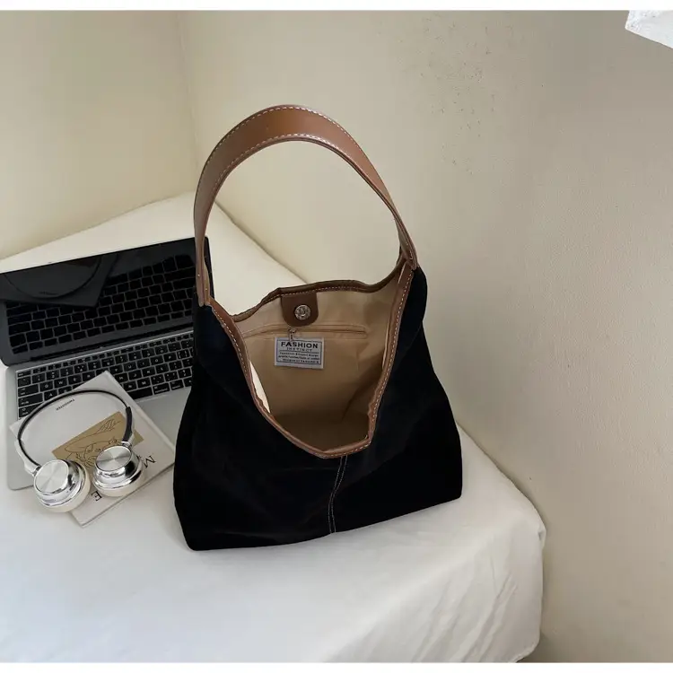 New Soft-Sided Shoulder Bag with Large Capacity & Retro Design — feature 22