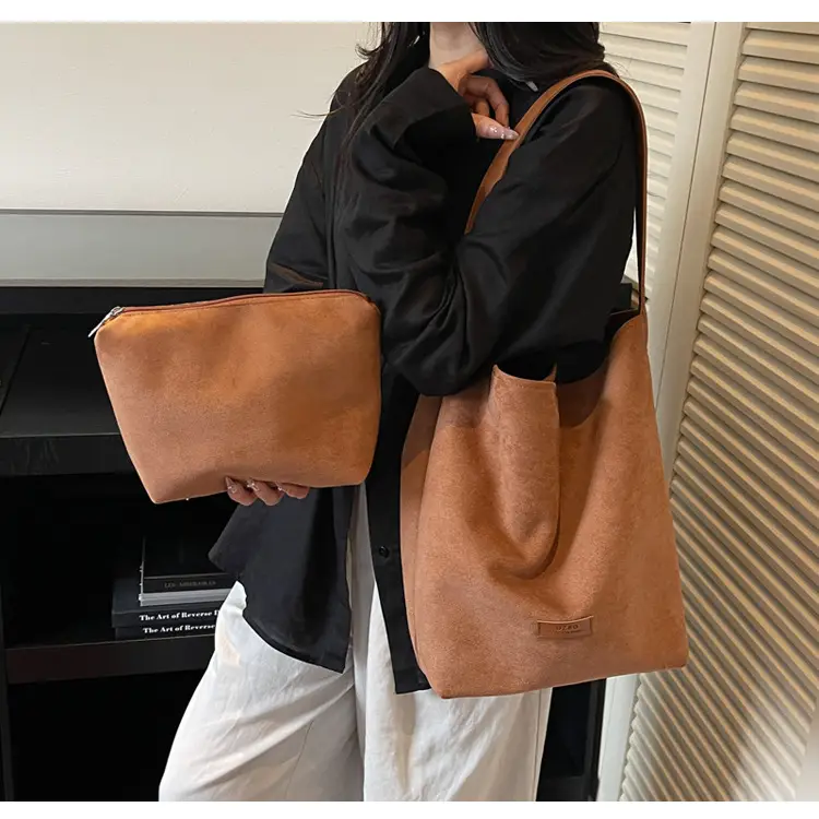 New Soft-Sided Shoulder Bag with Large Capacity & Retro Design — feature 23