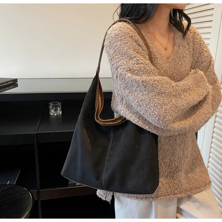New Soft-Sided Shoulder Bag with Large Capacity & Retro Design — feature 35