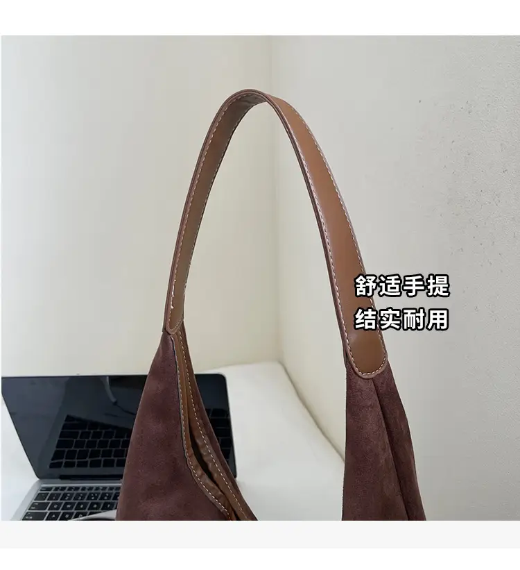New Soft-Sided Shoulder Bag with Large Capacity & Retro Design — feature 4