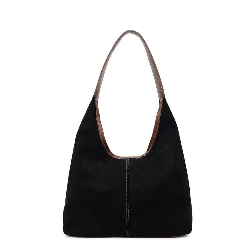 New Soft-Sided Shoulder Bag with Large Capacity & Retro Design - Image 4