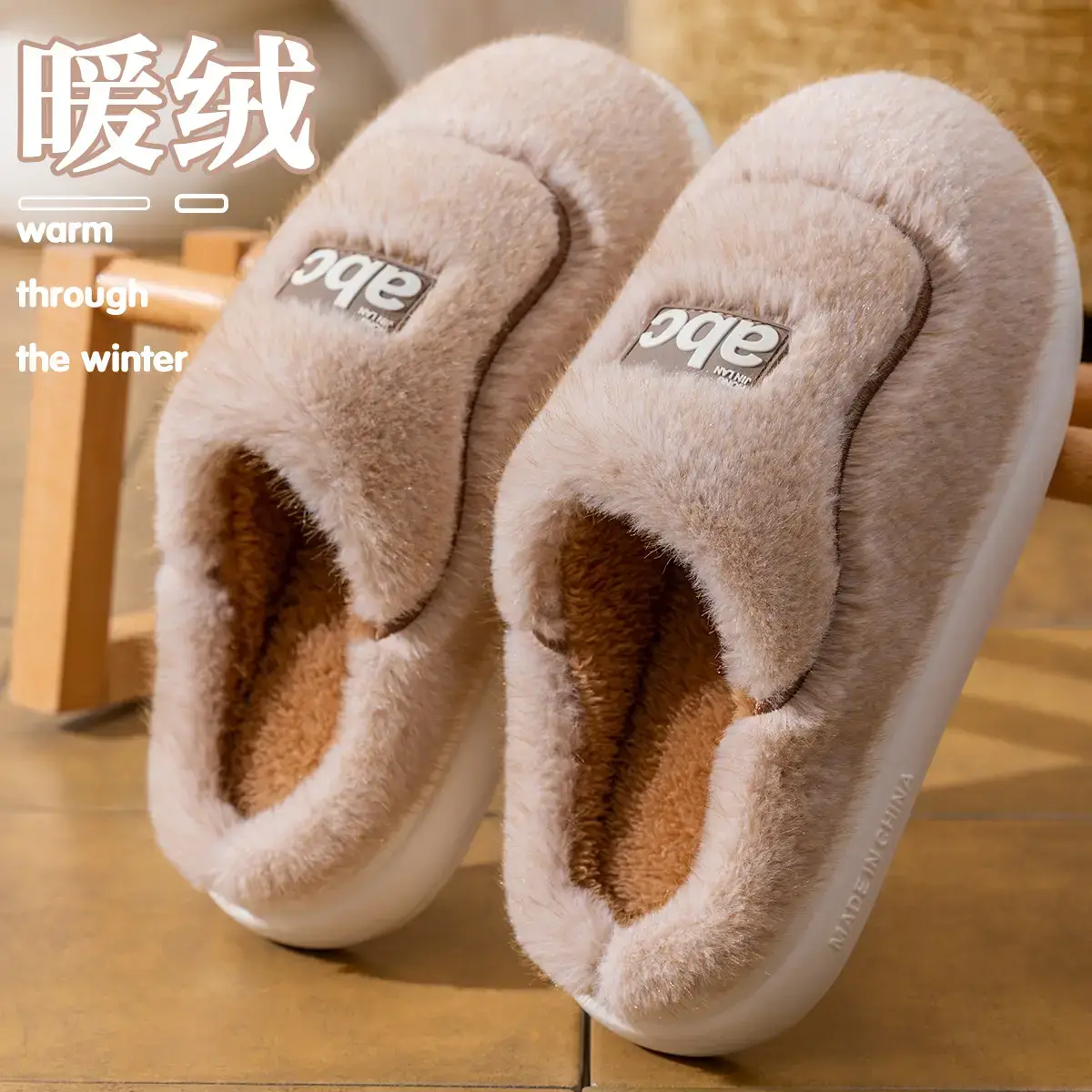2025 Cotton Slippers Women Autumn Winter Warm Thick Non-Slip - Image 16