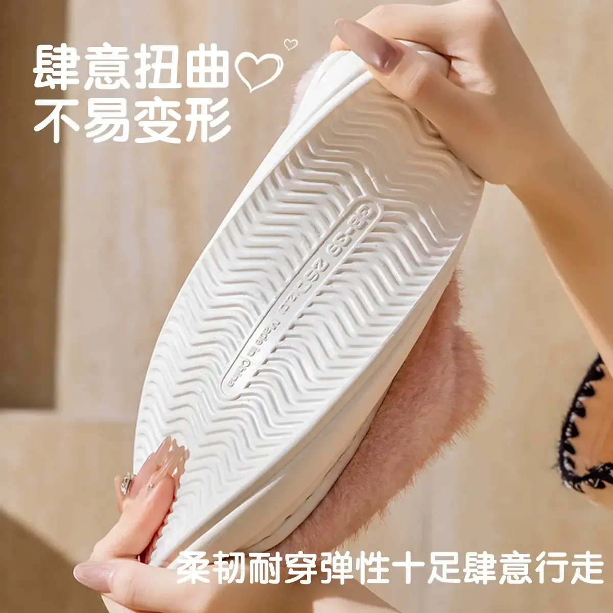 2025 Cotton Slippers Women Autumn Winter Warm Thick Non-Slip - Image 18