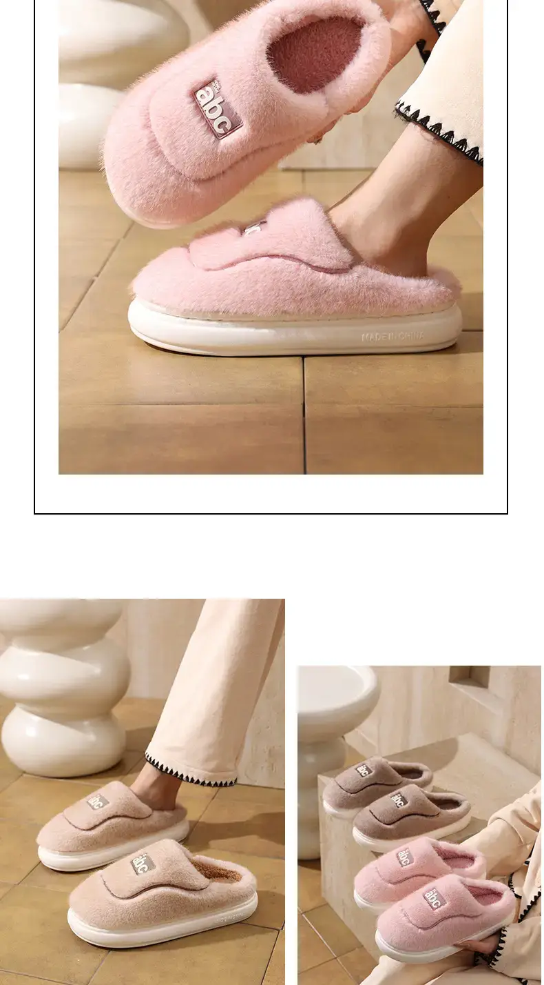 2025 Cotton Slippers Women Autumn Winter Warm Thick Non-Slip — feature 12