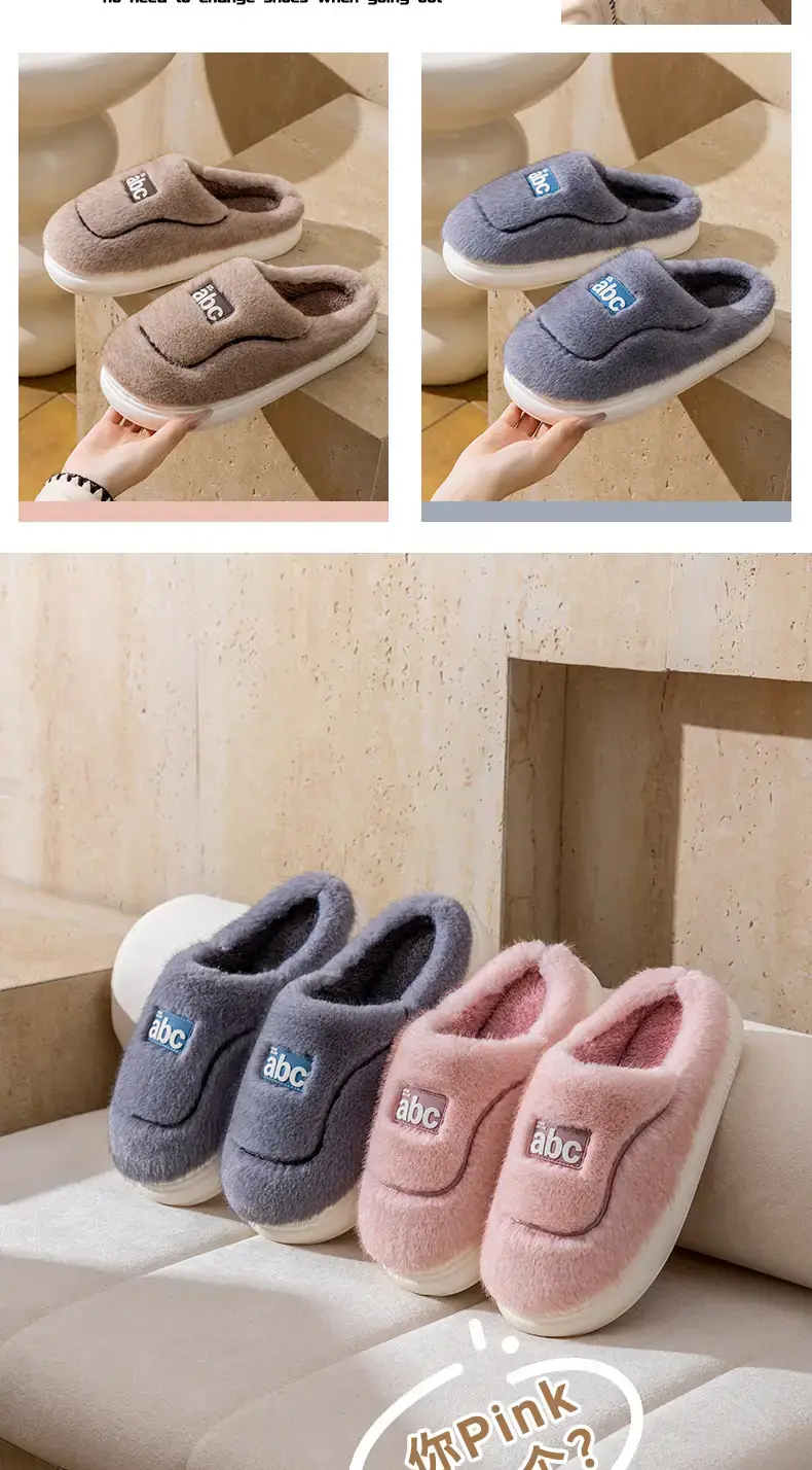 2025 Cotton Slippers Women Autumn Winter Warm Thick Non-Slip — feature 17