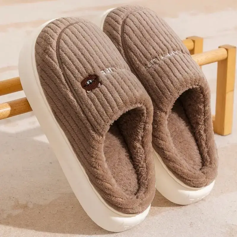 2025 Cotton Slippers Women Autumn Winter Warm Thick Non-Slip - Image 14