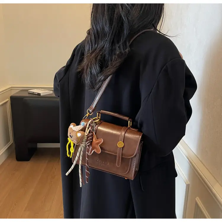 Women Retro Brown Shoulder Crossbody Bag 2026 — feature 19