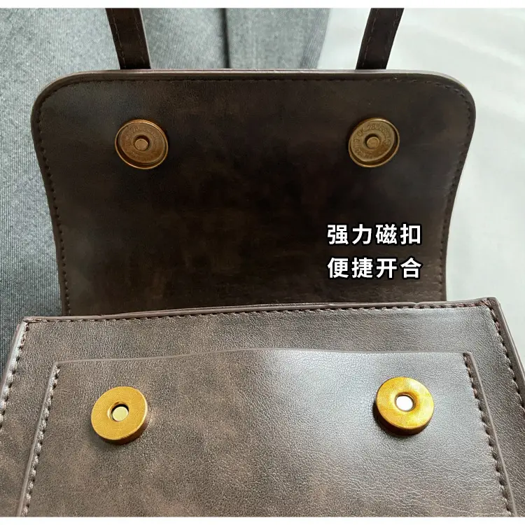 Women Retro Brown Shoulder Crossbody Bag 2026 — feature 5
