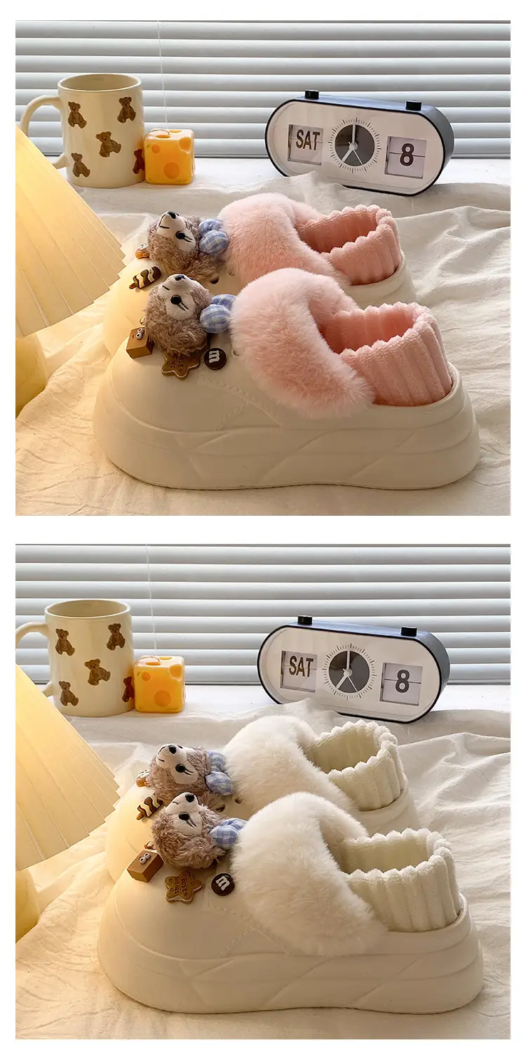 Cute Furry Winter Slippers for Women — feature 12