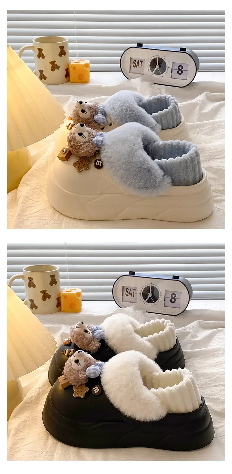 Cute Furry Winter Slippers for Women — feature 13