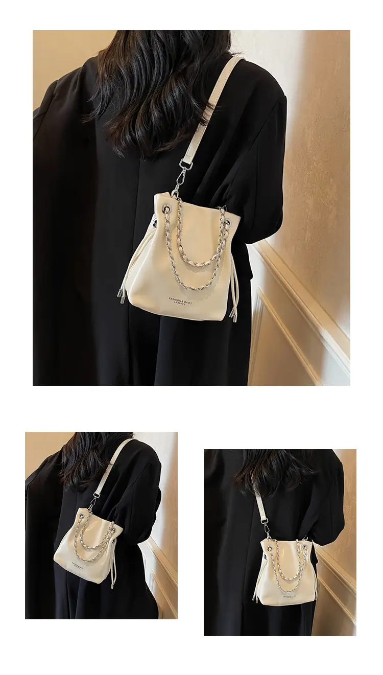 Black Leather Chain Shoulder Bag for Women 2025 — feature 14