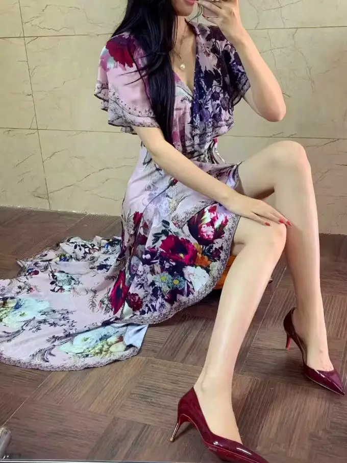 Burgundy High Heels with Fashionable Red Sole, Side Cutouts, Patent Leather, Sexy Pointed Toe, Shallow Mouth, Thin Heel, 2026 New Model — feature 3