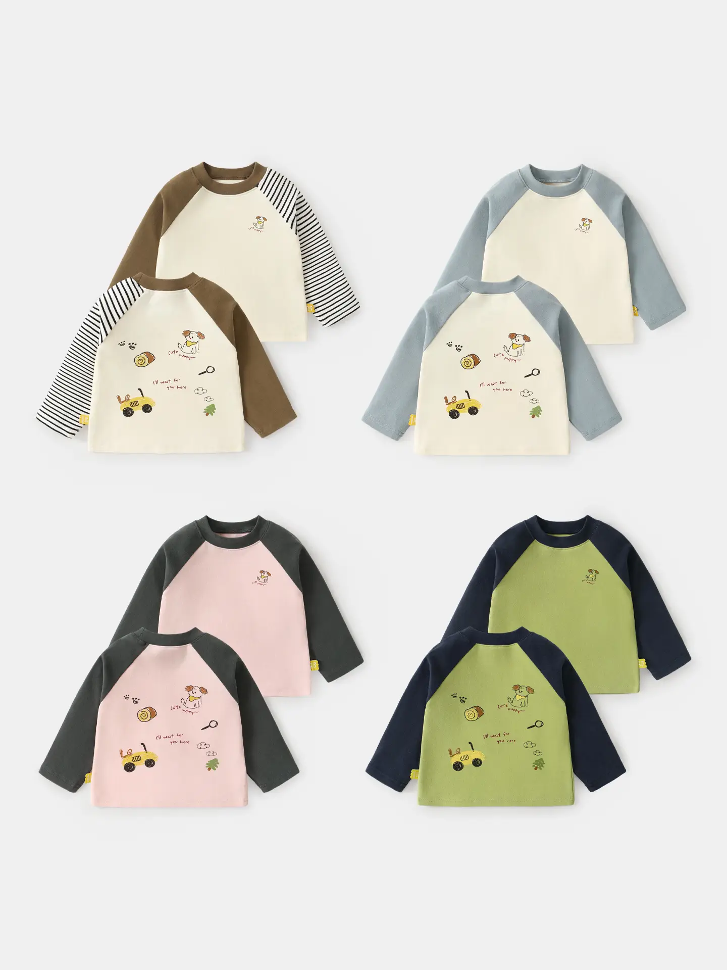 Girls Base Layer Shirt Green Long Sleeve Winter Baby Top - Image 7