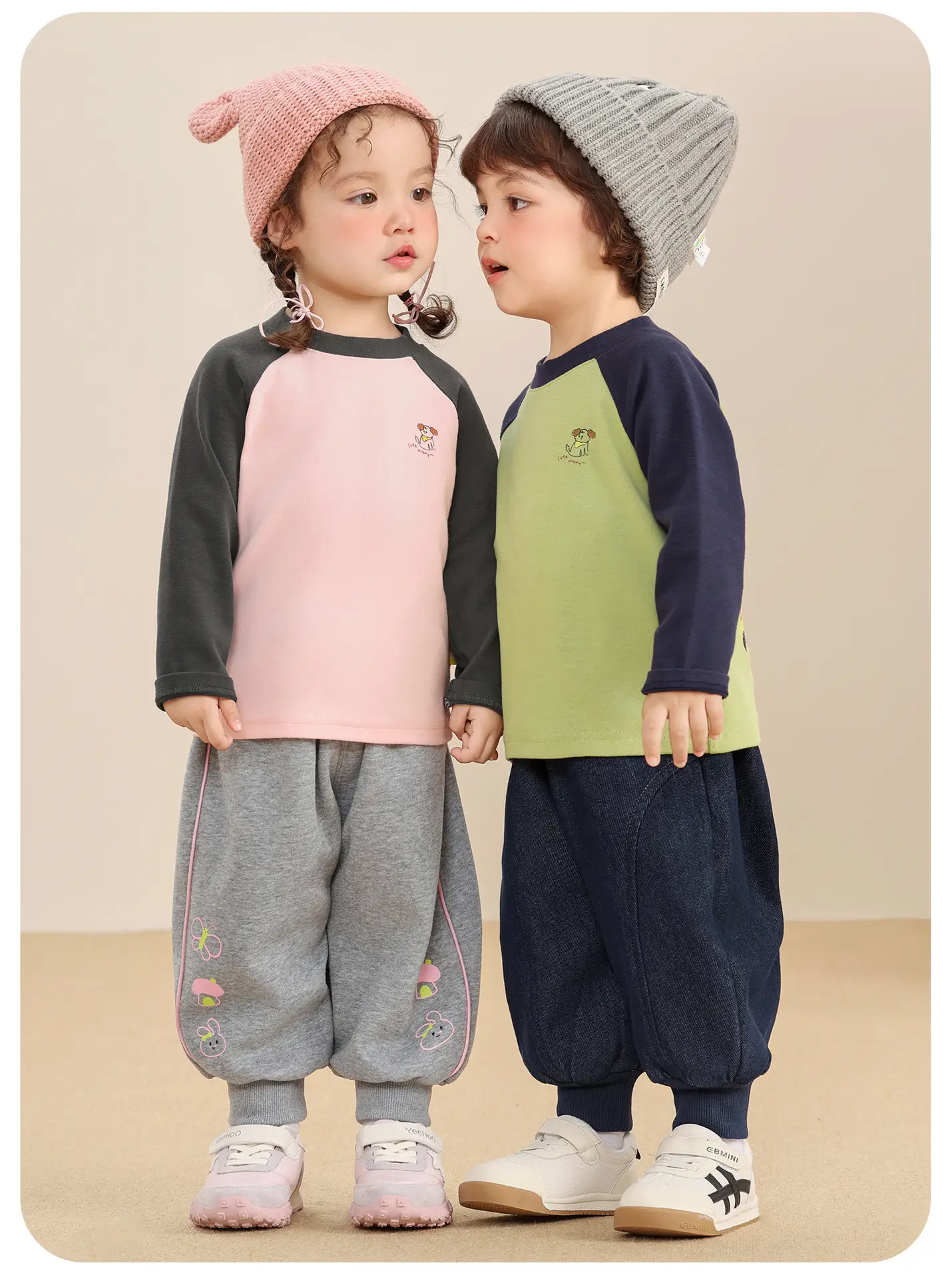 Girls Base Layer Shirt Green Long Sleeve Winter Baby Top — feature 10