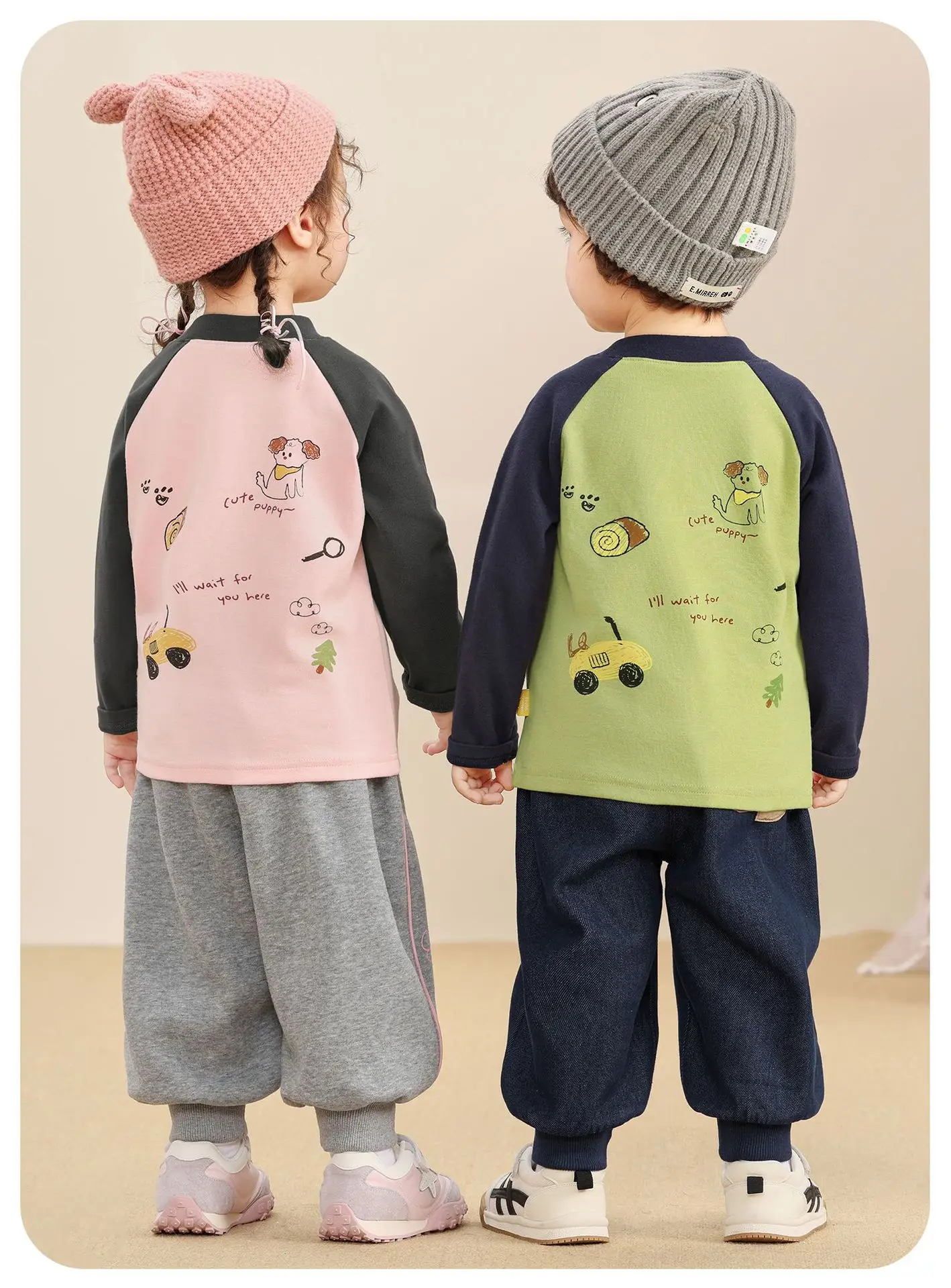 Girls Base Layer Shirt Green Long Sleeve Winter Baby Top — feature 11