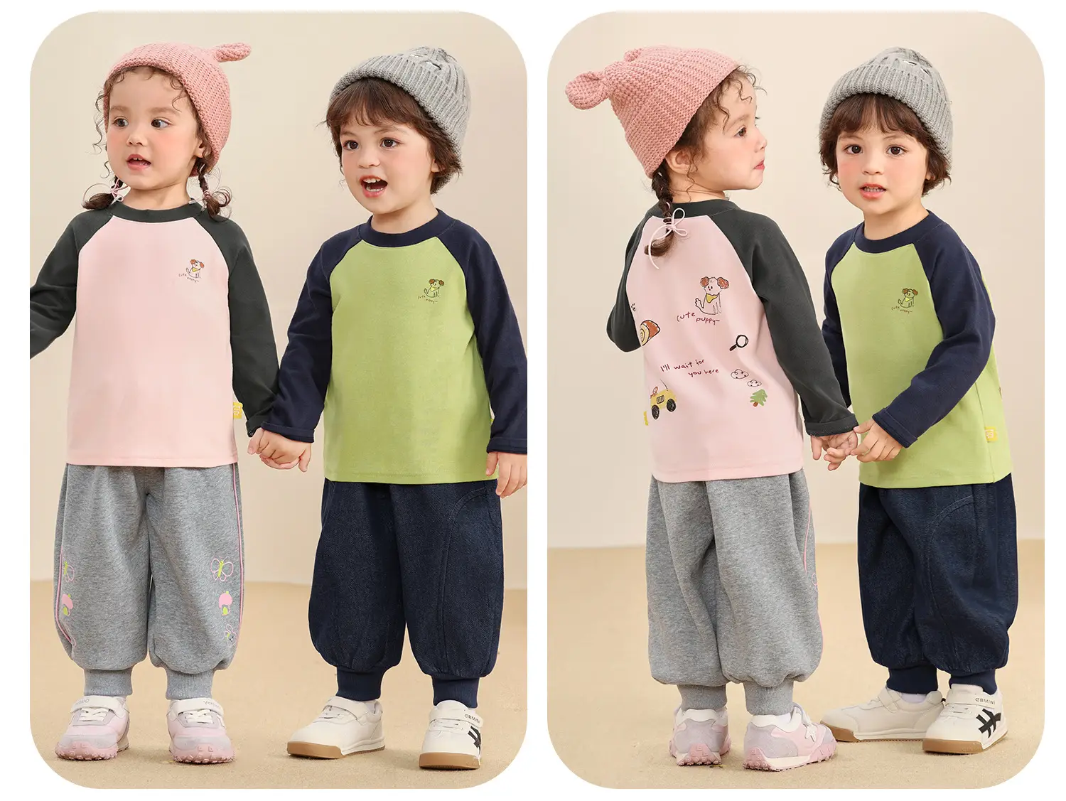 Girls Base Layer Shirt Green Long Sleeve Winter Baby Top — feature 7