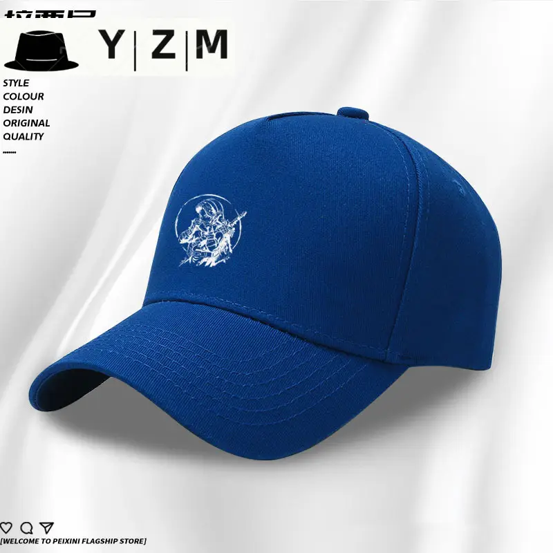 Red Floral Embroidered Baseball Cap for Men - Image 15