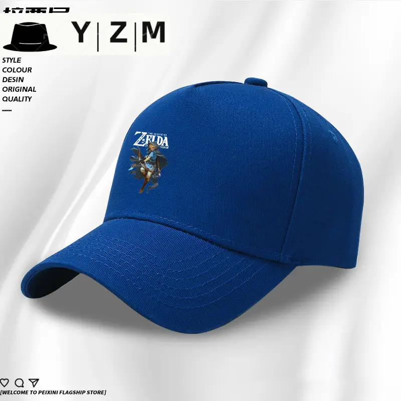 Red Floral Embroidered Baseball Cap for Men - Image 3