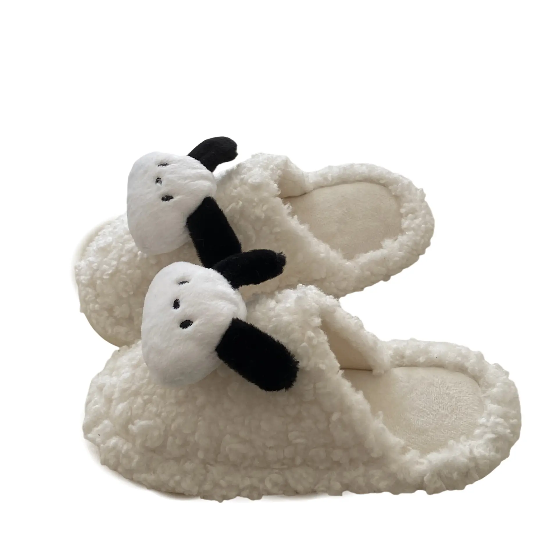 2025 Cute Pacha Dog New Cotton Slippers Warm Baotou Home - Image 8